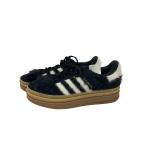 adidas◆ローカットスニーカー/26.5cm/BLK/JS3907/GAZELLE BOLD/ガゼル ボールド/モヘア