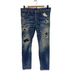 DSQUARED2* обтягивающий брюки /50/ Denim /IDG/ одноцветный /S74LB0603 S30342
