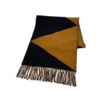 ショッピングカシミア HERMES◆マフラー/カシミア/ORN/総柄/メンズ//