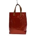 LOUIS VUITTON◆リードMM_モノグラム・ヴェルニ_RED/エナメル/RED/モノグラム