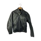 ショッピングschott Schott◆シングルライダースジャケット/--/レザー/BLK//