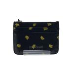MARC BY MARC JACOBS◆コインケース/レザー/BLK/総柄/レディース