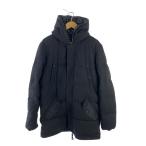 DUVETICA◆ダウンジャケット/50/ウール/BLK/無地