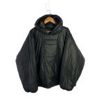 YEEZY GAP ENGINEERED BY BALENCIAGA◆Padded Anorak/中綿ジャケット/XS/ナイロン/BLK/無地/471507-00-1
