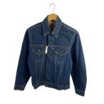 ショッピングタグ Levi’s◆Gジャン/36/コットン/IDG/無地/70505 0217/USA製/ボタン裏529/紙ケアタグ