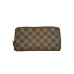 LOUIS VUITTON◆ジッピー・ウォレット_ダミエ・アズール/PVC/IVO/チェック/メンズ