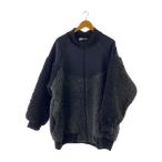 ショッピングsnowman masterkey◆状態考慮/SNOWMAN ボアジャケット/ブルゾン/2/ポリエステル/ブラック/無地