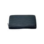 LOUIS VUITTON◆ジッピー・ウォレット_エピ_BLK/レザー/BLK/メンズ