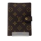 LOUIS VUITTON* Agenda PM_ монограмма _BRW/--/BRW/ женский 