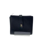 ショッピングBURBERRY BURBERRY◆3つ折り財布/--/BLK/無地/メンズ