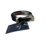 ショッピングウエスタン FLAT HEAD◆ウエスタンベルト/ベルト/レザー/BLK/無地/メンズ