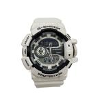 ショッピングG-SHOCK CASIO◆クォーツ腕時計・G-SHOCK/デジアナ/WHT