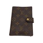 LOUIS VUITTON◆アジェンダPM_モノグラム_ブラウン/--/BRW/レディース
