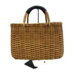 ショッピングカゴバッグ KURASHI&Trips PUBLISHING◆カゴバッグ/--/CML/無地