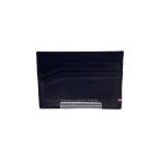 TOMMY HILFIGER* футляр для карточек / телячья кожа /BLK/ одноцветный / мужской //