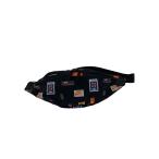 NIKE* сумка-пояс / полиэстер /BLK/ общий рисунок 