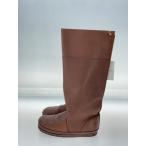 KOOS◆ロングブーツ/36/BRW/レザー