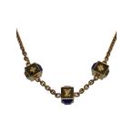 ショッピングLOUIS LOUIS VUITTON◆コリエ・ギャンブル_BLU/--/BLU/トップ有/レディース