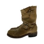 CHIPPEWA◆エンジニアブーツ/US7.5/BEG/スウェード/90863//