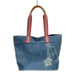 COACH◆トートバッグ/デニム/IDG