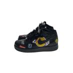 ショッピングsupreme NIKE◆AIR FORCE 1 MID 07/SUPREME/エアフォースミッドシュプリーム/ブラック/26cm
