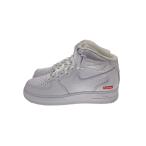 ショッピングエアフォース NIKE◆×Supreme/AIR FORCE 1 MID_エアフォース 1 ミッド/25.5cm/WHT//