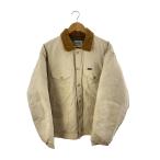 Supreme◆22AW/Schott Canvas Down Trucker Jacket/ダウンジャケット/M/コットン/CRM//