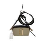 MARC JACOBS◆ショルダーバッグ/レザー/CRM/無地/M0012007//