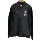 ショッピングstussy STUSSY◆POLAR FLEECE STADIUM JACKET/XL/ナイロン/BLK