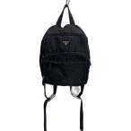 ショッピングPRADA PRADA◆リュック/ナイロン/BLK//