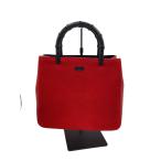 GUCCI◆ハンドバッグ/ウール/RED/002 1061