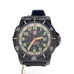 LUMINOX◆クォーツ腕時計/アナログ/BLK/BLK//