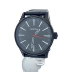 ショッピングnixon NIXON◆THE SENTRY 38 SS/クォーツ腕時計/アナログ/ステンレス/WHT/BLK/A450-005