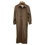 TODAYFUL◆21SS/ヘリンボーンシャツコンビネゾン/オールインワン/36/ポリエステル/BRW/無地/12120320//