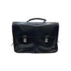 ショッピングPRADA PRADA◆ビジネスバッグ/レザー/BLK//