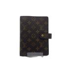 ショッピングモノグラム LOUIS VUITTON◆アジェンダGM_モノグラム_BRW/PVC/BRW/総柄/メンズ/カビ有//