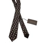 ショッピングbottega BOTTEGA VENETA◆ネクタイ/シルク/BRW/ドット/メンズ