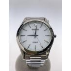 SEIKO◆DOLCE/ソーラー腕時計/アナログ/ステンレス/WHT/SLV/ドルチェV131-0AE0
