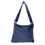 ショッピングPRADA PRADA◆ショルダーバッグ/ナイロン/NVY/無地