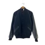 ショッピングスタジャン GAME sportswear◆スタジャン/M/ウール/NVY