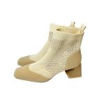 VIVAIA◆ニットブーツ/40/BEG