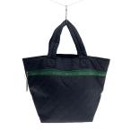 LESPORTSAC◆トートバッグ/×神崎恵/BLK/無地