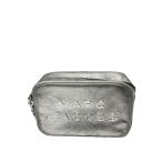 ショッピングmarc MARC JACOBS◆ショルダーバッグ/--/SLV/フラッシュレザーロゴクロスボディ