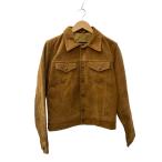 ショッピングschott Schott◆ジャケット/38/スウェード/CML