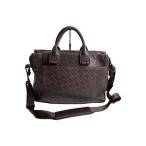 TUMI◆トートバッグ/レザー/BRW