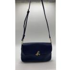 agnes b.◆ショルダーバッグ/牛革/NVY/無地/IS12F-05