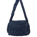 ショッピングzara ZARA◆ショルダーバッグ/ポリエステル/BLK//