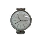 SKAGEN◆クォーツ腕時計/アナログ/ステンレス/WHT/SLV/2017DJ4245//