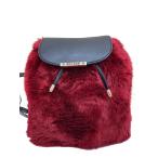 MARY QUANT* рюкзак /--/RED/ одноцветный 