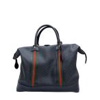 GUCCI◆ボストンバッグ/--/BLK/モノグ�